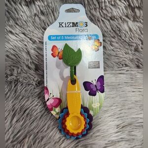 Measuring Spoons Set - Floral design